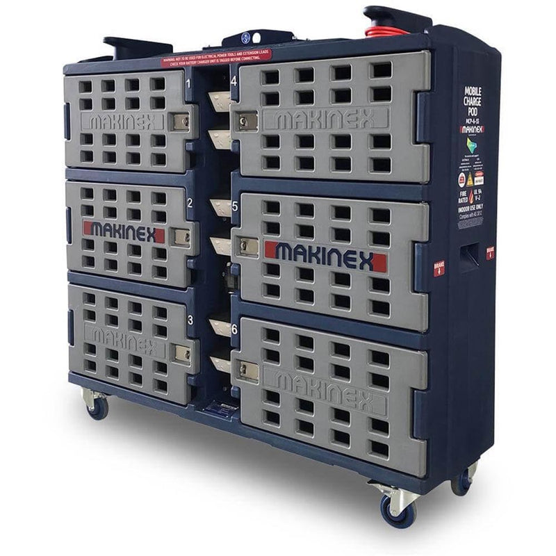 Makinex Mobile Charge Pod MCP-6-SS-AU - Betontools Australia