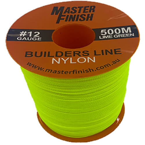 Masterfinish Builders Line - 500m Lime Green - Betontool — Betontools ...