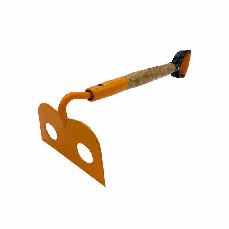 MASTERFINISH 170mm Head 520mm Handle Timber Handle Short Mortar Hoe - MFHOE-S