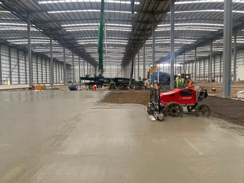 Masterscreed Small Range Robotic Screed with Plough, Auger and Vibrator Screed Head - MS430