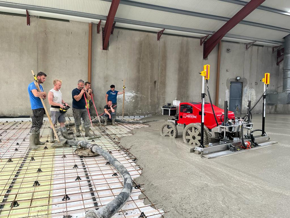 Masterscreed Small Range Robotic Screed with Plough, Auger and Vibrator Screed Head - MS430