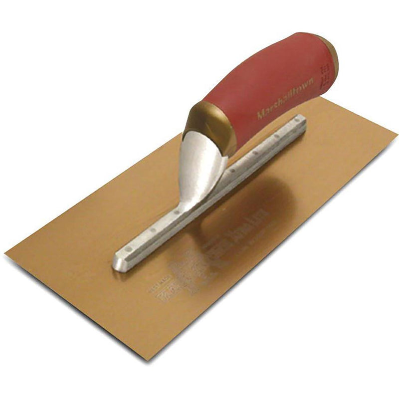 Marshalltown PermaShape Golden Stainless Finishing Trowel DuraSoft 356x127mm