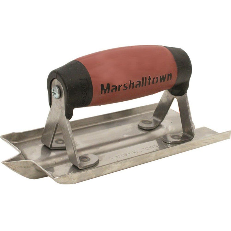 Marshalltown Stainless Steel Hand Groover with DuraSoft Handle - 180D - 14102