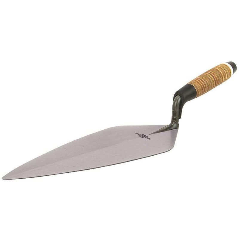Marshalltown 330mm London Brick Trowel with Leather Handle - 33L13 - 10336