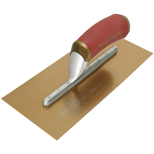 Marshalltown Permashape Finishing Trowel - 330 X 127 - Duraflex - Golden Ss - Durasoft - 4681DFDL - 14681