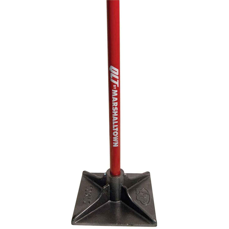 Marshalltown Hand Tamper - 254 X254mm Cast Iron Base With 1219mm Steel Handle - HT10 - 10343