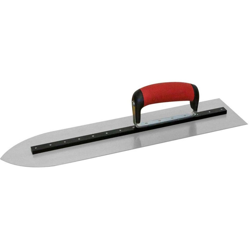 Marshalltown 114 x 457mm (4 1/2 x 18") Pointed Trowel with SoftGrip handle - PFT18 - 29176