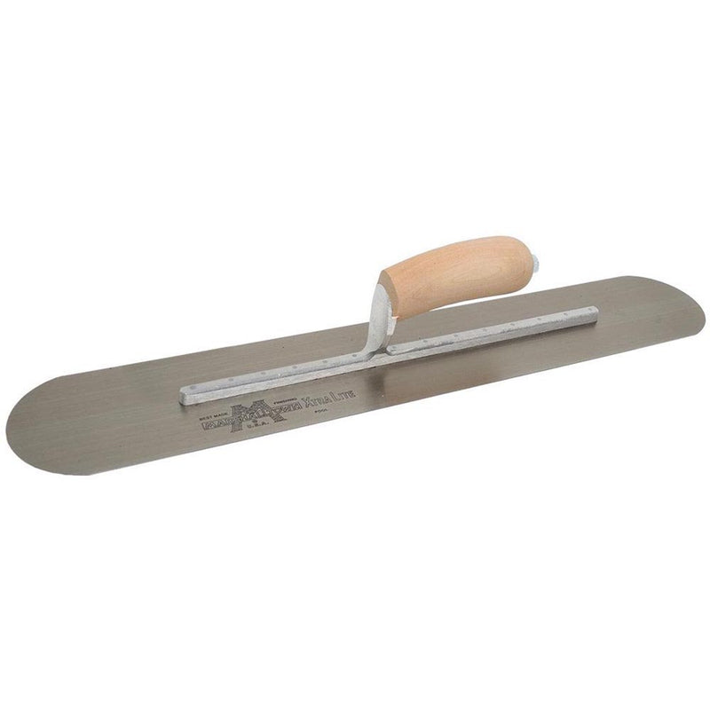 Marshalltown 559 mm Pool Trowel with Curved Wood Handle - SP22 - 13925