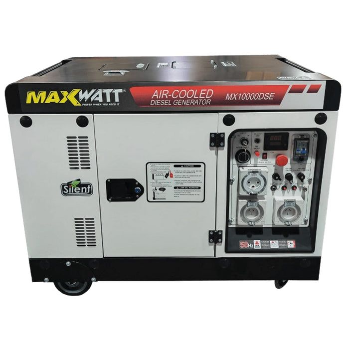 MaxWatt 10kVA Air Cooled Diesel Generator - MX10000DSE