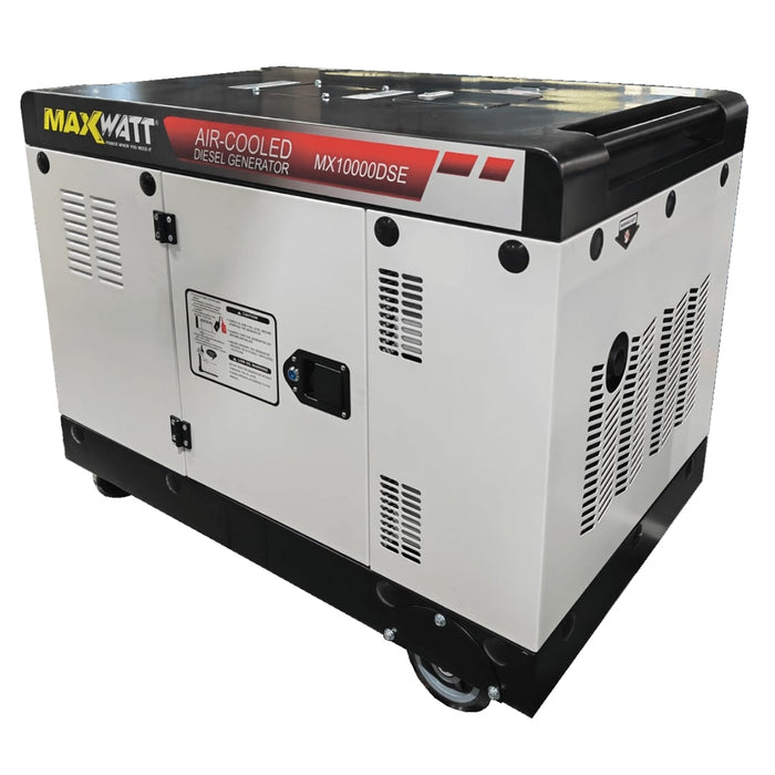 MaxWatt 10kVA Air Cooled Diesel Generator - MX10000DSE