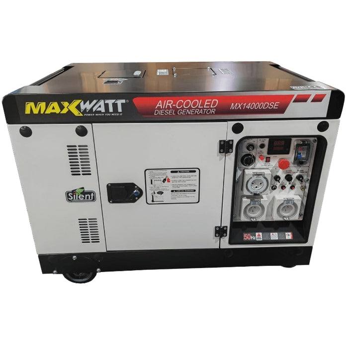 MaxWatt 13kVA Air Cooled Diesel Generator - MX14000DSE