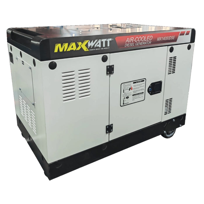 MaxWatt 13kVA Air Cooled Diesel Generator - MX14000DSE