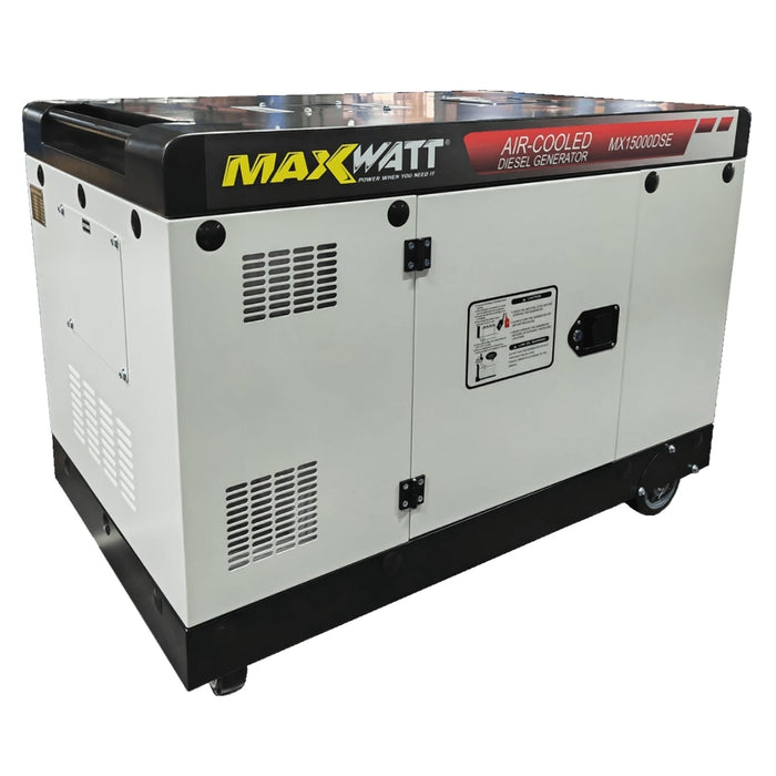 MaxWatt 15kVA Air Cooled Diesel Generator - MX15000DSE