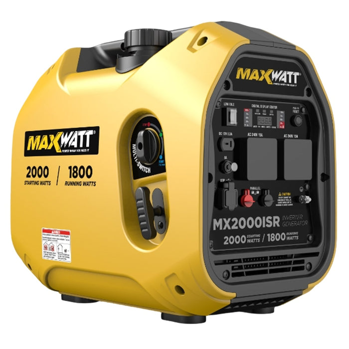 MaxWatt 2000 Watt Inverter Generator - MX2000ISR