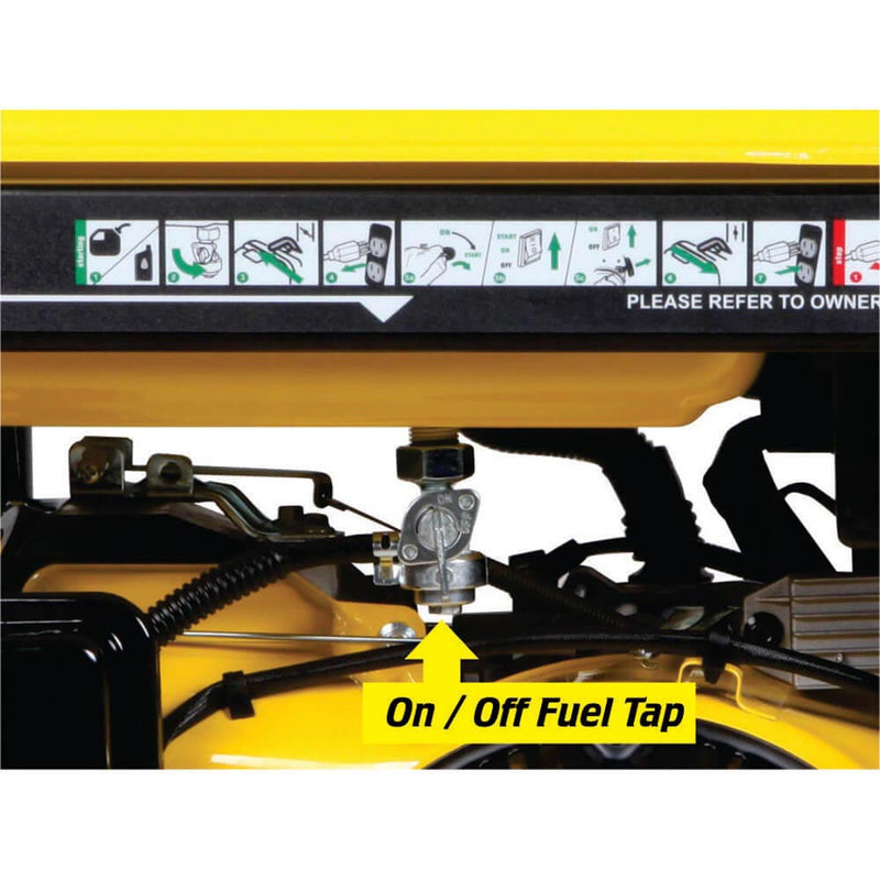 MaxWatt 9kVA Petrol Generator Electric Start MX9000ES
