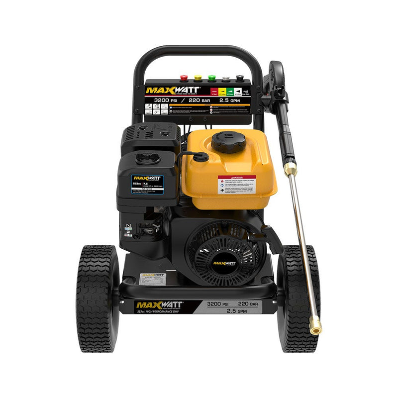 MAXWATT 3200 PSI Petrol Pressure Washer MXPW3200/T