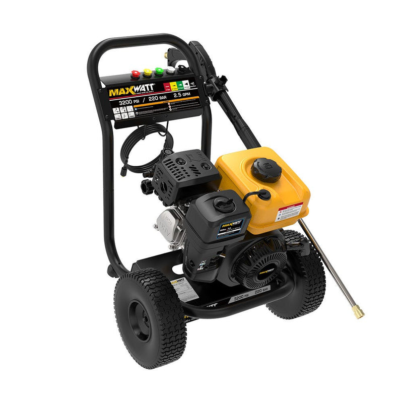 MAXWATT 3200 PSI Petrol Pressure Washer MXPW3200/T