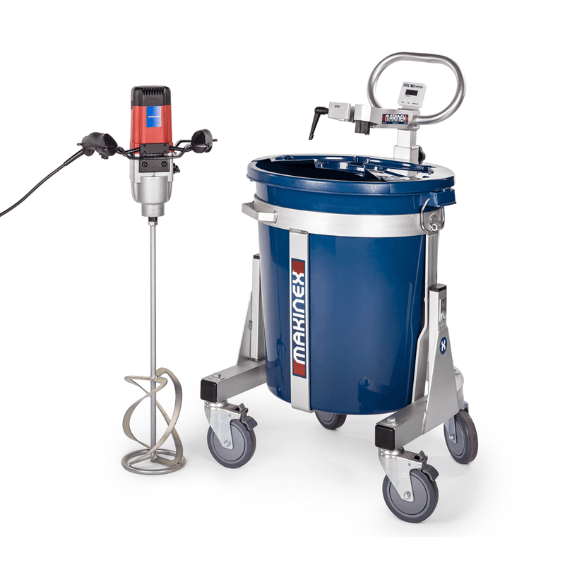 Makinex Mixing Station with Makinex Mixer MS-100-M-AU - Betontools Australia