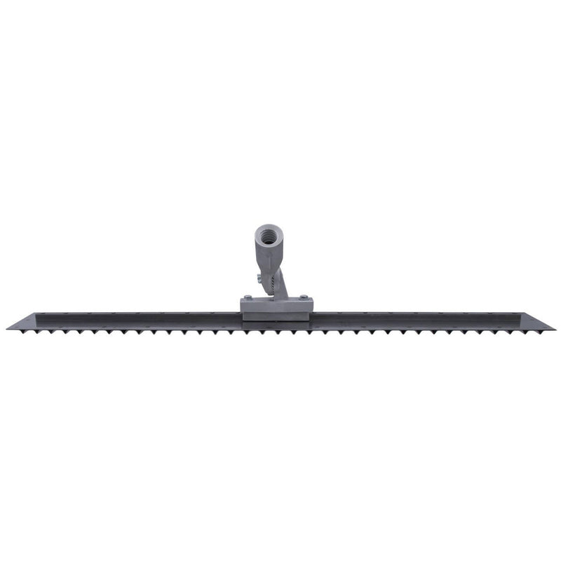 Marshalltown Fresno Trowel, 914 x 127mm Multi Groove 25mm Space Square End - MGF361