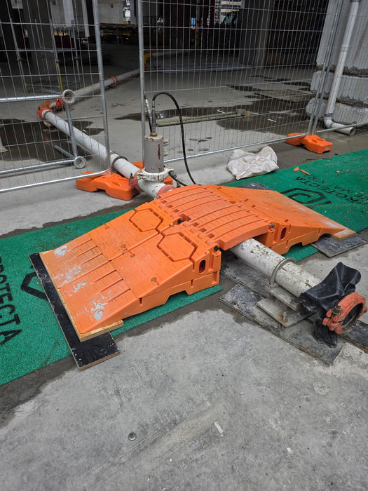 TOUGHTRACKS Mini Portable Ramp - Bridge System for Sliding Doors for Wheelbarrows