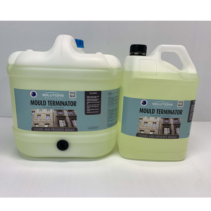 Solutions Sealers Mould Terminator Easy Application, Lasting Results Cleans and Prevents Mould