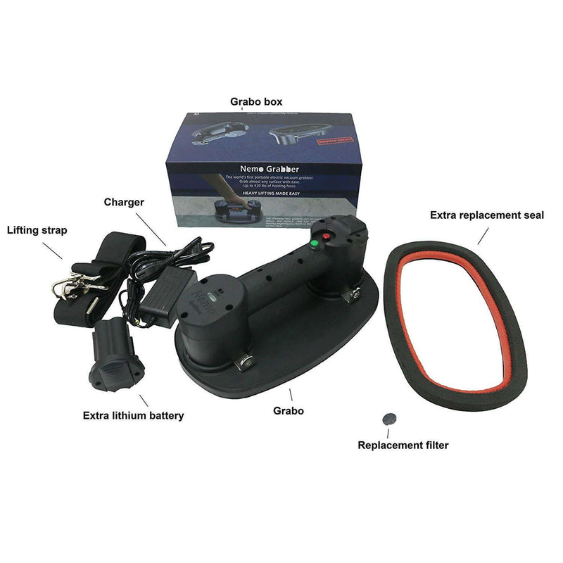 Grabo Suction Cup Grabber Lifting Power Tool NG-2B-FB - Betontools Australia