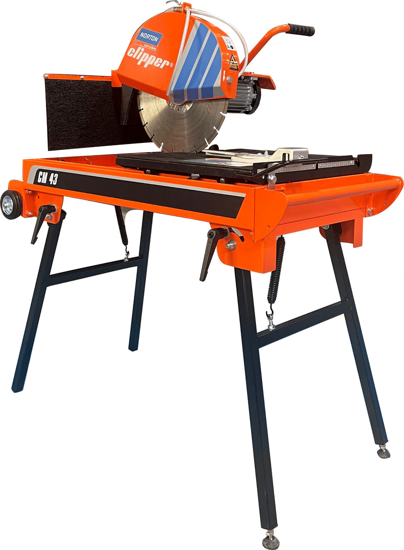 Norton Clipper Saw CM43 Saw With Swivelling Head 45° Mitre Cut 70184631438