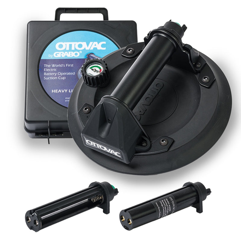 Grabo Electric Vacuum Suction Cup With Pressure Gauge & Li-ion Battery -  Ottovac - Betontools Australia