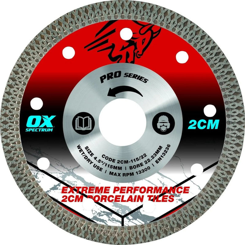 OX Pro 2CM Porcelain Cutting Blade