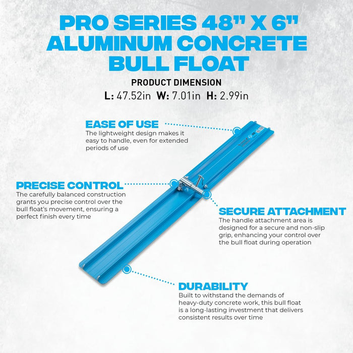 OX Pro Aluminum Bull Floats