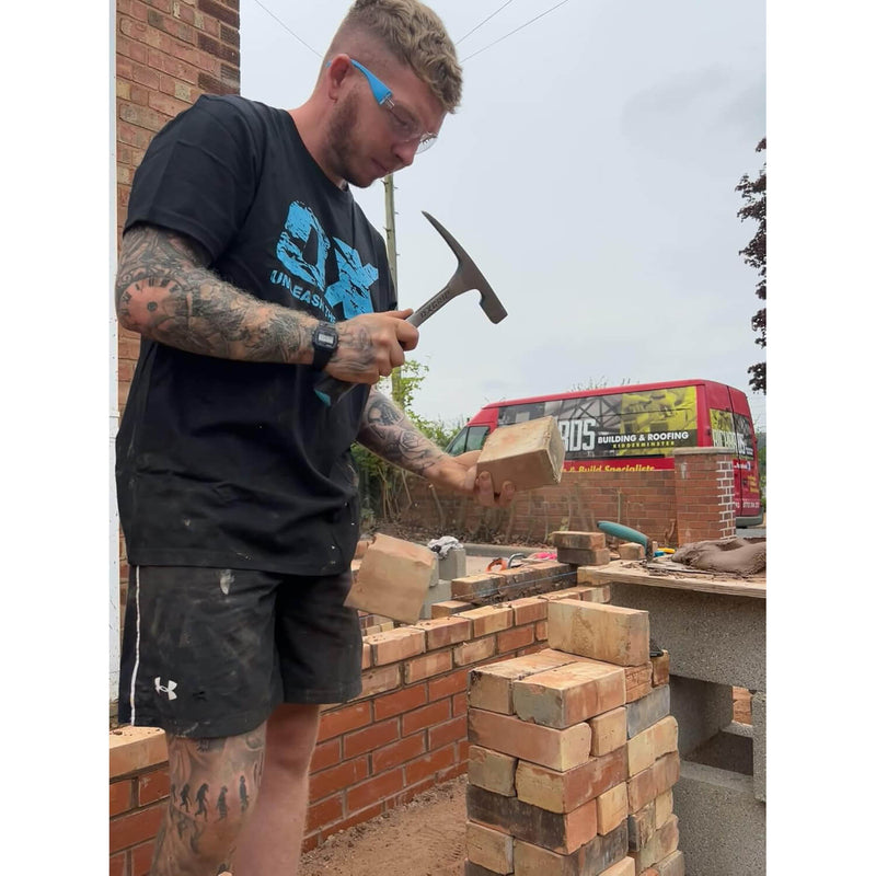 OX 24oz Brick Hammer - OXGRIP Handle