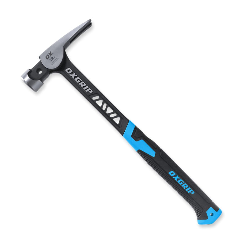 OX Pro Ultrastrike Framing Hammer Smooth Face Straight Claw