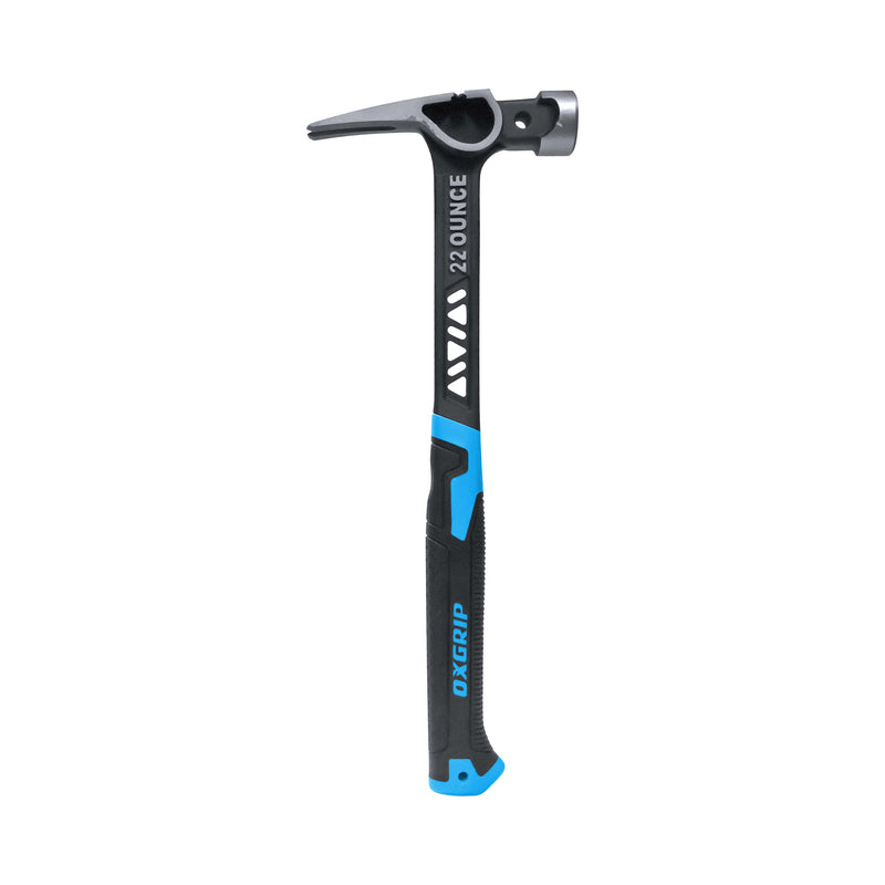 OX Pro Ultrastrike Framing Hammer Smooth Face Straight Claw