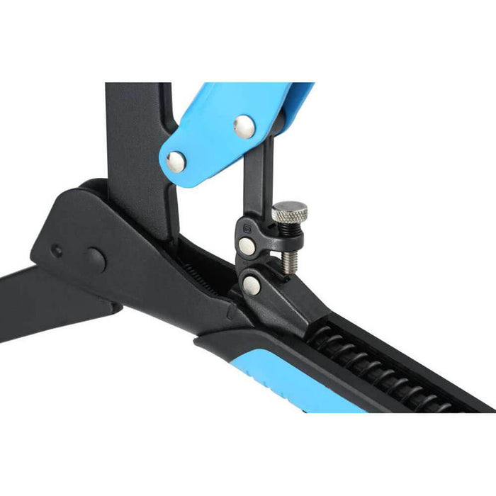 OX Tool Auto Adjust 11-Inch C Clamp With Swivel Pad – Gripped - OX-P204802