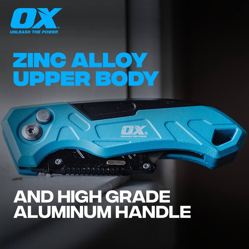 OX Tools Professional Heavy Duty Fixed Blade Folding Knife OX-P224301
