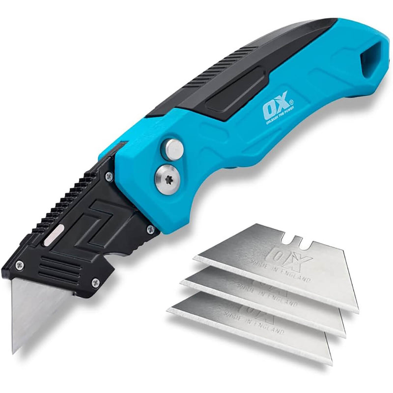 OX Tools Professional Heavy Duty Fixed Blade Folding Knife OX-P224301