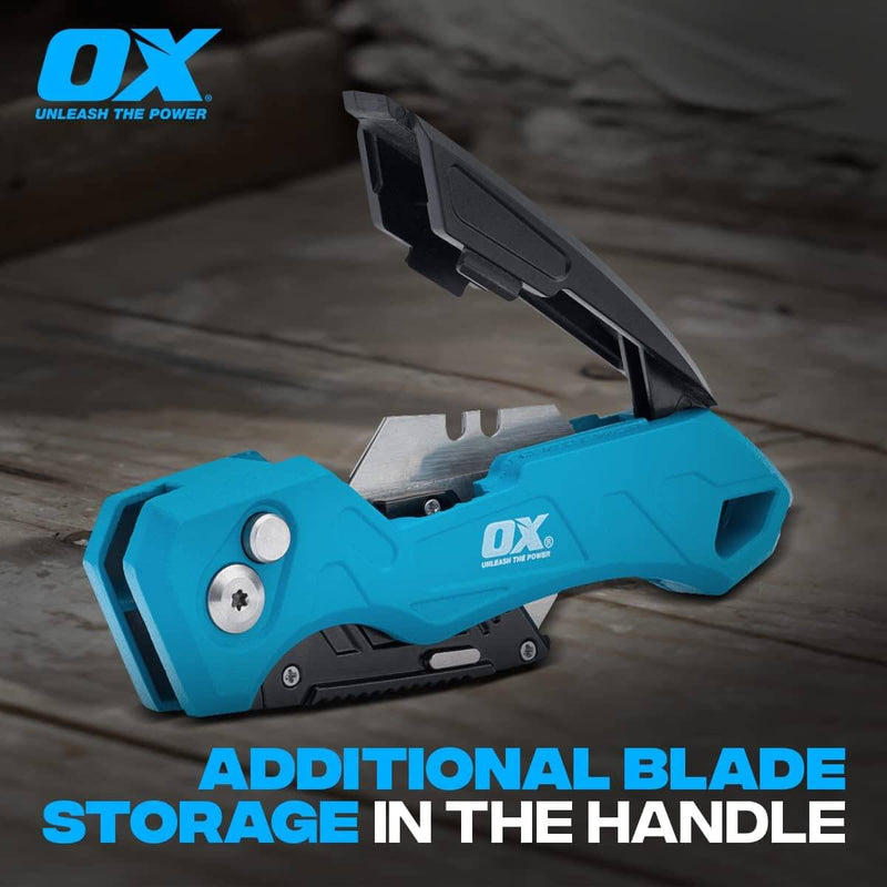 OX Tools Professional Heavy Duty Fixed Blade Folding Knife OX-P224301