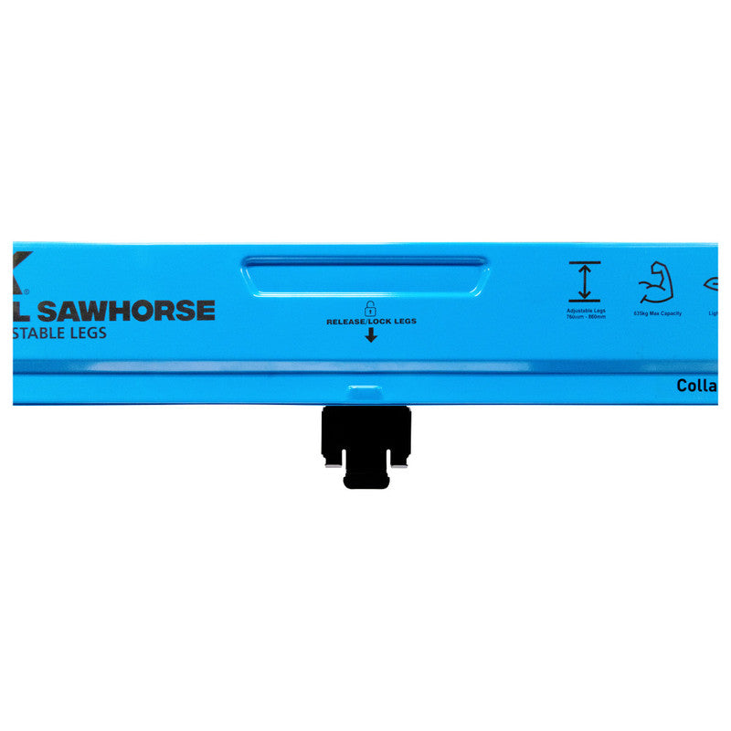 OX Tools Pro Metal Sawhorse - Adjustable Legs - Pair
