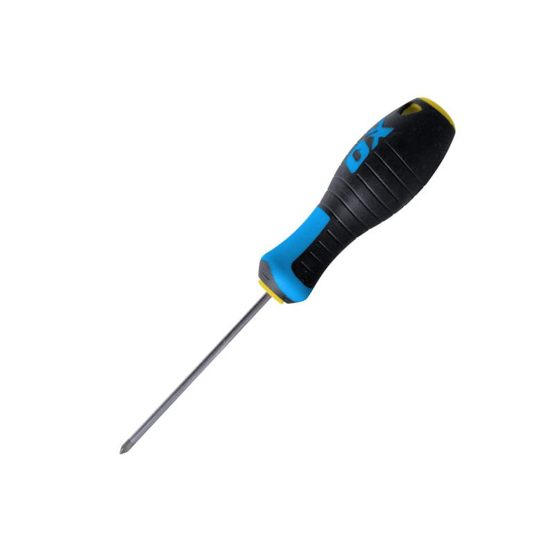 OX Tools Pro PH0 x 75mm Phillips Screwdriver - Betontool — Betontools ...
