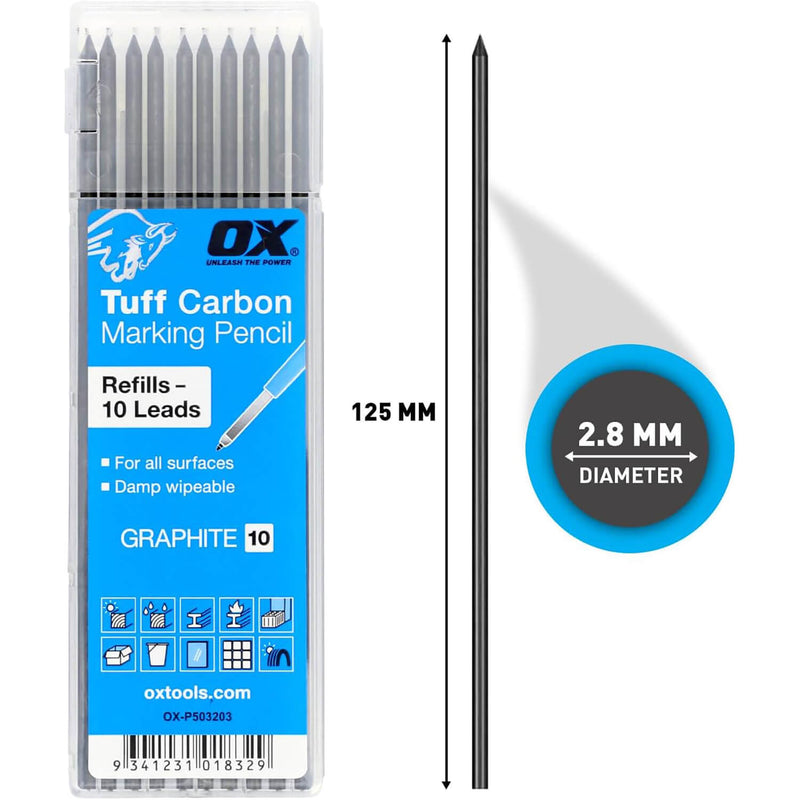 Ox Tool Tuff Carbon Graphite Lead Replacement OX-P503203