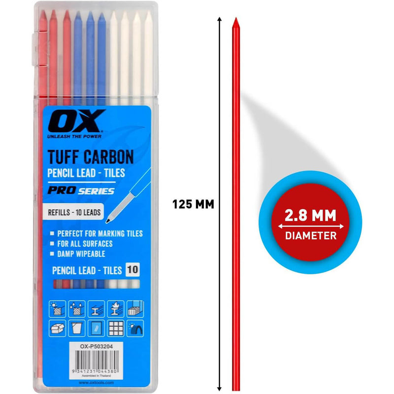 OX Tools Tuff Carbon Pencil Leads Tile OX-P503204