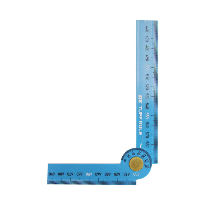 OX Tools Pro Metric Tuff Rule – Blue | 1200mm - OX-P509032