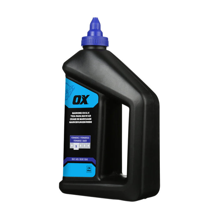 OX Tools 40-ounce/2.5-Pound Standard Blue Marking Chalk – Permanence 1 - OX-P630808