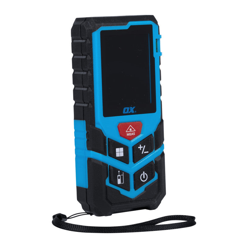 OX Tools Pro Laser Distance Measurer – 40m/130ft - OX-P634804