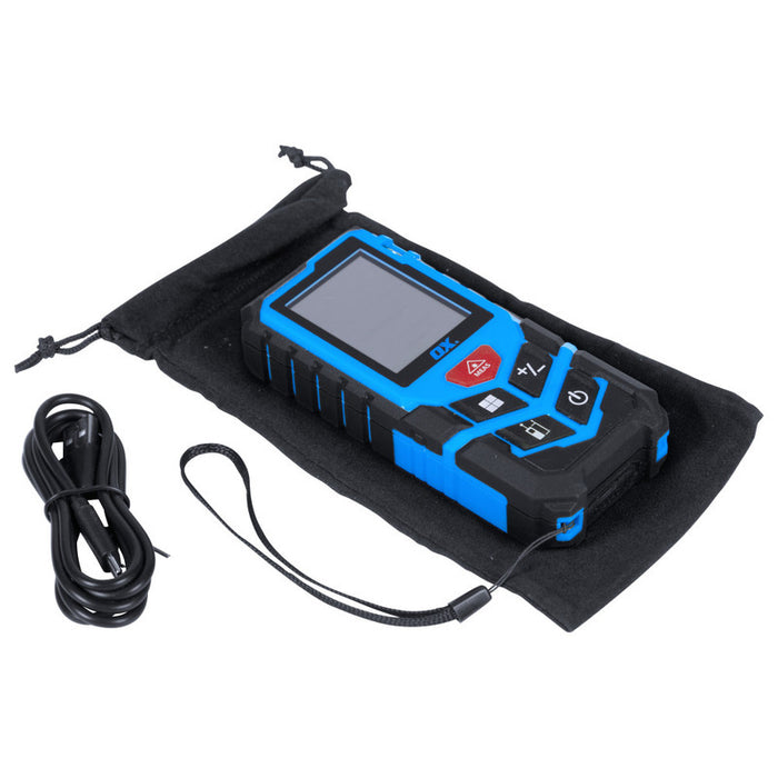 OX Tools Pro Laser Distance Measurer – 40m/130ft - OX-P634804