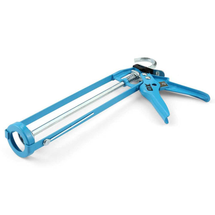 OX Tools 10-Ounce Tools Skeleton Caulk Gun | 10:1 Thrust Ratio