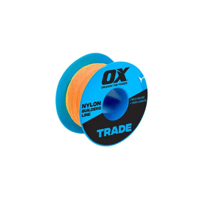 OX Tools Trade 8# 100M Orange Builders Line - OX-T102710