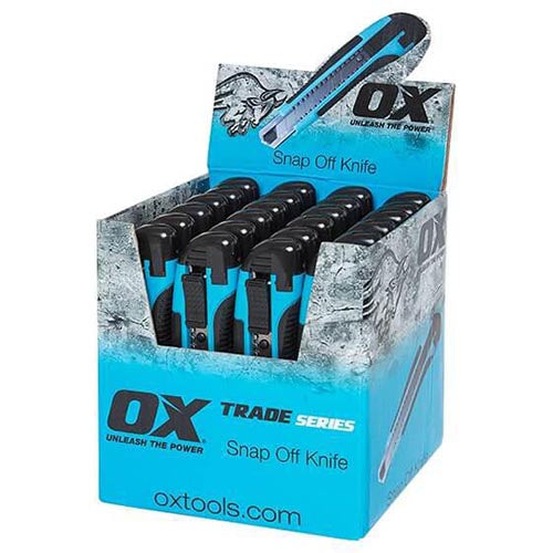 OX Trade Snap Off Knife - 18mm (24pk) - OX-T224018-24
