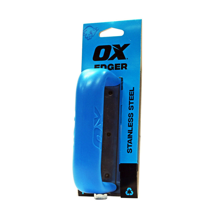 OX Tools Trade Stainless Steel Narrow Edger - 140 x 75mm - 12mm 6r - OX-T535806