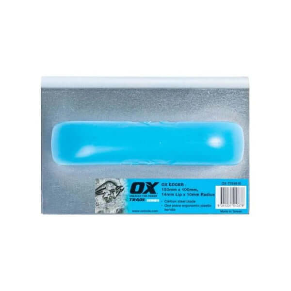 OX Tools Trade Stainless Steel Medium Edger - 150 x 105mm - 14mm 10r - OX-T535910